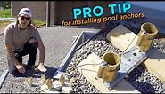 How to Install Anchors for Ladder & Handrail | Pool Warehouse