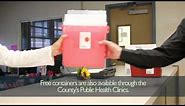 Free “Sharps” Containers and Disposal Offered by County