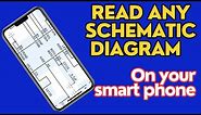 How to read and understand the schematic diagrams on your smartphone