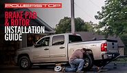 Brake Kit Installation Guide - PowerStop Brakes