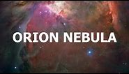 The Orion Nebula – a star nursery