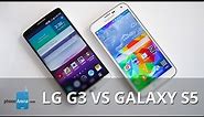 First look: LG G3 vs Samsung Galaxy S5