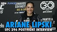 Ariane Lipski: Nasty Armbar of Casey O'Neill Wraps Up 'Best Year of My Career' | UFC 296