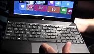 ASUS Tablet 600 Hands On - Windows RT Tabet with Detachable Keyboard
