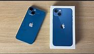 Je déballe l'iPhone 13 en bleu ! (Unboxing)