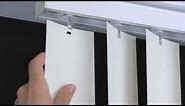 How to Remove and Install Vertical Blind Vanes