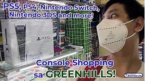 PS5 PS4 NINTENDO SWITCH sa GREENHILLS | Magkano? Tour sa Tech Paradise ng PILIPINAS 2022 | 3DS VITA