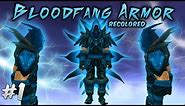 Monk Transmog Set #1 Bloodfang Armor Recolored