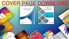cover page in word template - Download editable, ready to use (.docx) - page de couverture word