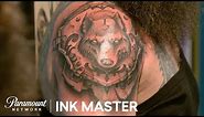 Stonework: Testing Dimension - Elimination Tattoo | Ink Master: Return of the Masters (Season 10)