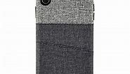 Luxe M2 iPhone XS Max Card Case - Black and Grey