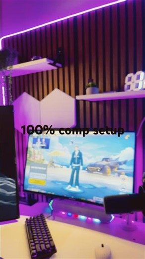 0% common set up vs 100% comp set up ￼ #fortnite #fyp