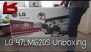 LG 47 LM620S Cinema 3D Unboxing