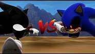 Dark Super Sonic V.S. Sonic.EXE - The Race [Animation] ソニック v. ソニック