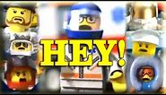Every "HEY!" said in Lego City (2005-2019)