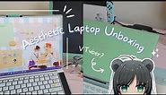 Cozy Laptop Unboxing 💻 | Aesthetic✨ DELL XPS 15 9510
