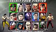 Mortal Kombat 3 (UMK3) - Character Select