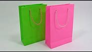Paper Bag Making At Home || How To Make Shopping Bag With Paper