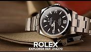 Is the Rolex Explorer ref. 214270 the best one watch collection in existence?