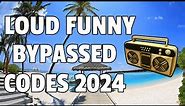 LOUD FUNNY BYPASSED Roblox Ids (WORKING 2024)