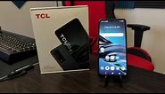 TCL 20 XE Unboxing and First Boot Up Boost Mobile