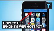 How To Use Hotspot On iPhone