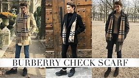 "HOW I STYLE" BURBERRY CHECK SCARF