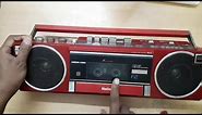 How to tape recorder repair || National cassette player repair
