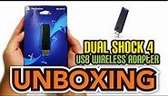 DUALSHOCK 4 USB Wireless Adapter (PlayStation 4) Unboxing!!