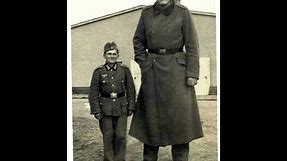 The tallest soldier in the German Army during WW2