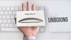 Black Magic Mouse Unboxing + Magic Keyboard Black [asmr]