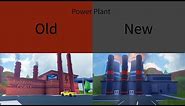 New vs. Old Power Plant (Roblox Jailbreak, updated thumbnail)