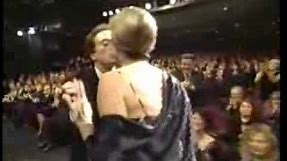 Allison Janney wins 2001 Emmy Award for Supporting Actress in a Drama Series