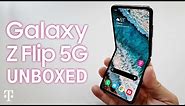 Samsung Galaxy Z Flip 5G Phone Unboxing | T-Mobile