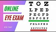 Online Eye Exam