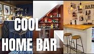 Cool Home Bar Ideas and Design. Creative Ideas for a Small Home Bar.