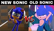 Zero Two Dodging meme | New Sonic VS Old Sonic