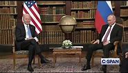 President Biden and Russian President Putin meet in Geneva