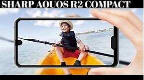 The Sharp Aquos R2 compact is the first dual-notch phone