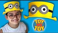 How To Make Minions Hat for Kids