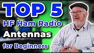Top 5 HF Ham Radio Antennas for Beginners