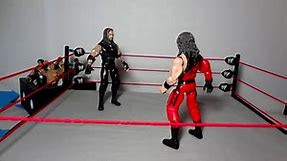 Undertaker vs Kane: WrestleMania 14 - Action Figure Showdown (loserkings007)