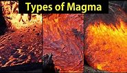Types of Magma I Basaltic, Andesitic & Rhyolitic I FULL VIDEO