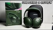 "Unboxing and Review Bose QuietComfort Headphones in Cypress Green!"