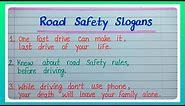 Road Safety Slogans l Slogan On Road Safety l Slogan For Road Safety Week l Slogan Road Safety l