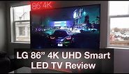 LG 86" 4K UHD Smart LED TV Expert Review