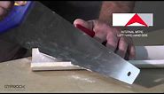Installing Gyprock plasterboard - How to cut and install Gyprock cornice