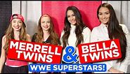 WWE Superstars for a Day ft. Bella Twins - Merrell Twins