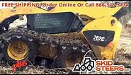 Skid Steer Metal Tracks Over Tires - Turn your skid steer into a track machine in under 20 minutes!