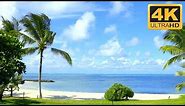 4K Beach Scene Wallpaper for UHD SMART TV - Mauritius Beach Screensaver